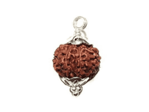 Divine Sterling Silver Rudraksha: Sacred Protection