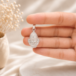 Khatu Shyam Ji Silver Locket/Pendent