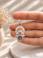 Khatu Shyam Ji Silver Locket/Pendent